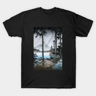 Morning Rain at Lake Hakone by Tsuchiya Koitsu T-Shirt